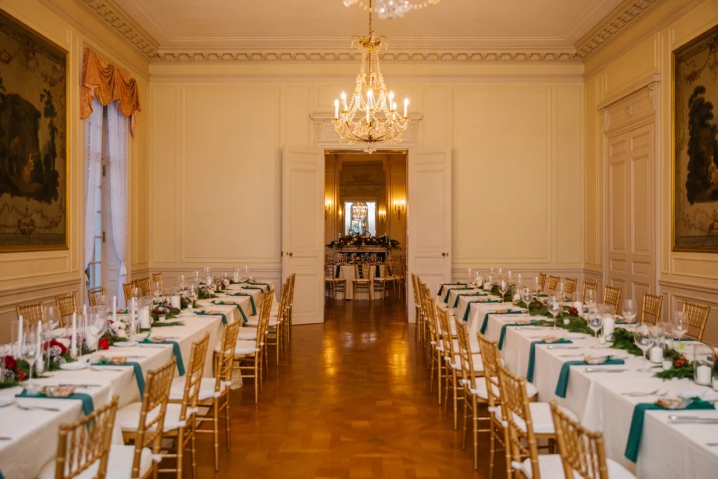 The dining room at Glen Manor House.