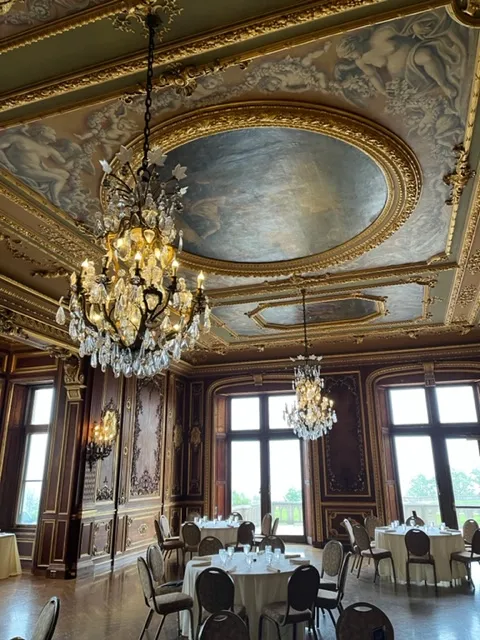 Dining room at Ochre Court.