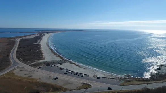 Second Beach in Newport RI is a favorite spot for locals.