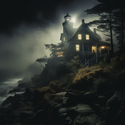 Haunted Newport, RI, coastline