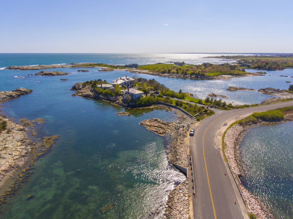 Ocean Drive in Newport, RI, is a must-see when visiting.