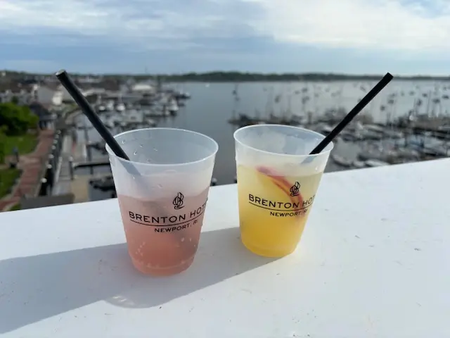 Rooftop drinks at The Brenton Hotel