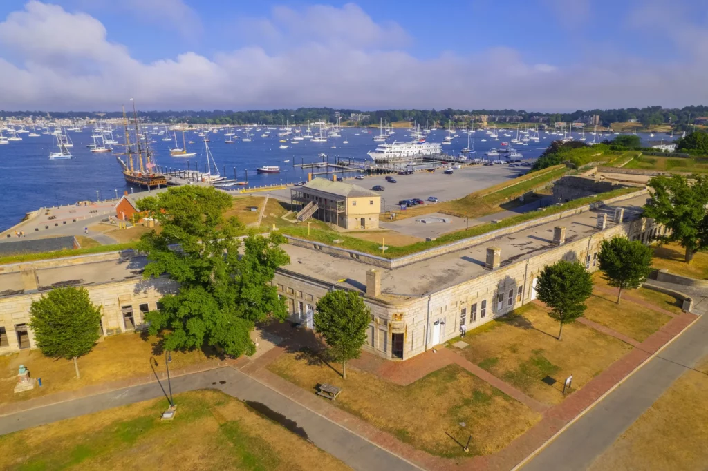 Fort Adams in Newport, RI