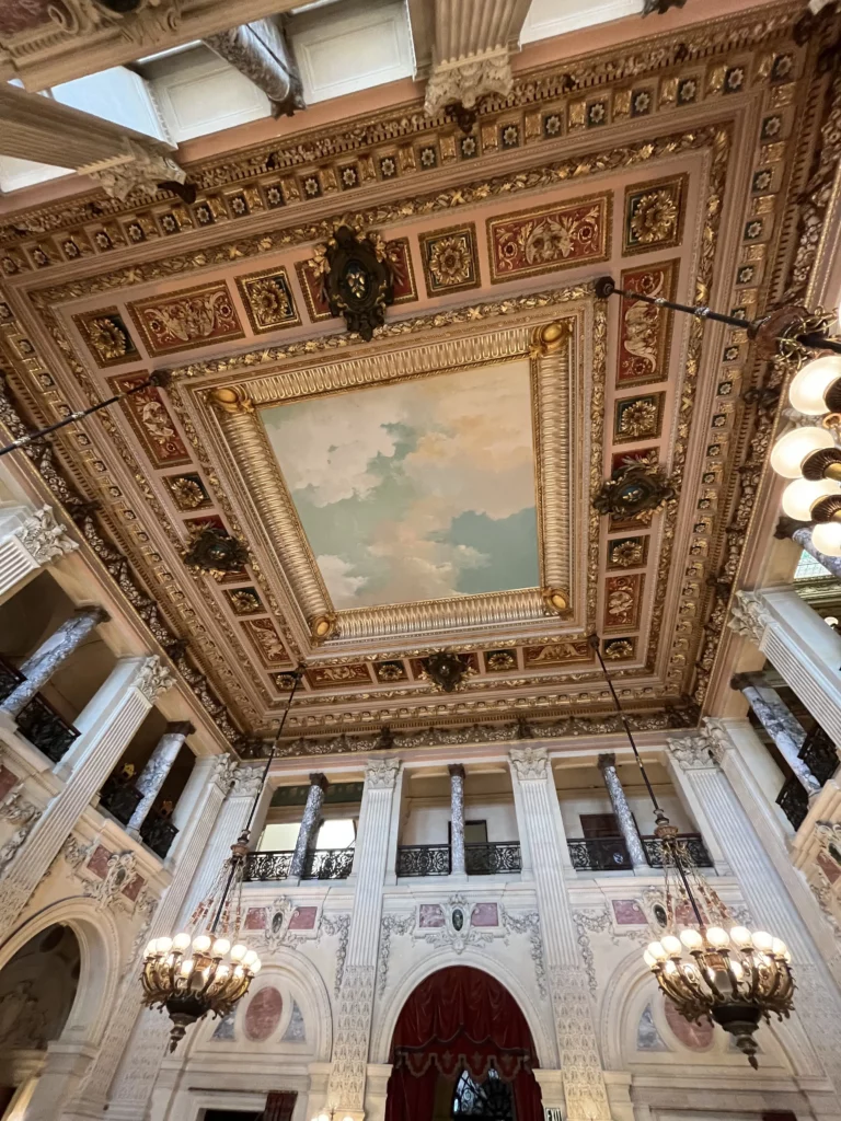 The Ceiling of the Great Hall at The Breakers