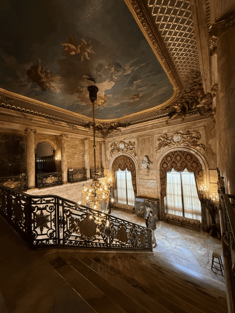 Grand Staircase at Marble House in Newport, RI