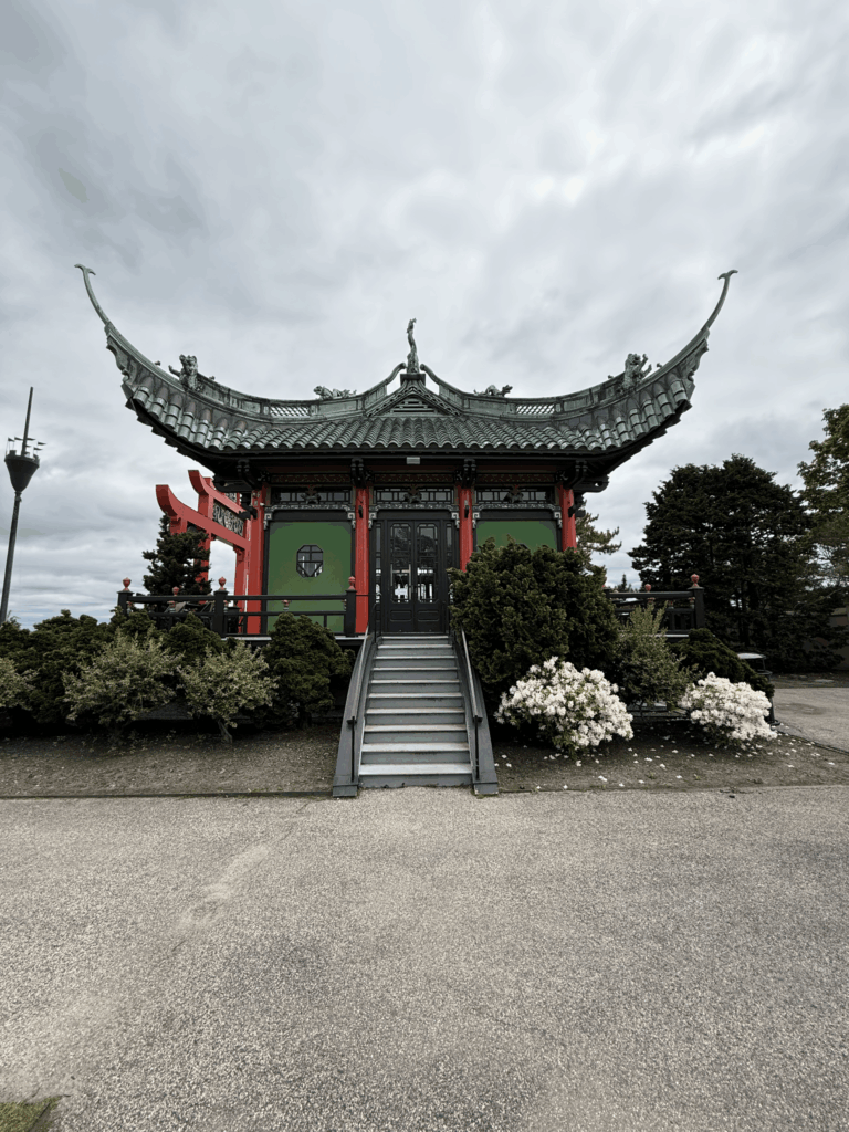 Chinese Tea House at Marble House in Newport, RI