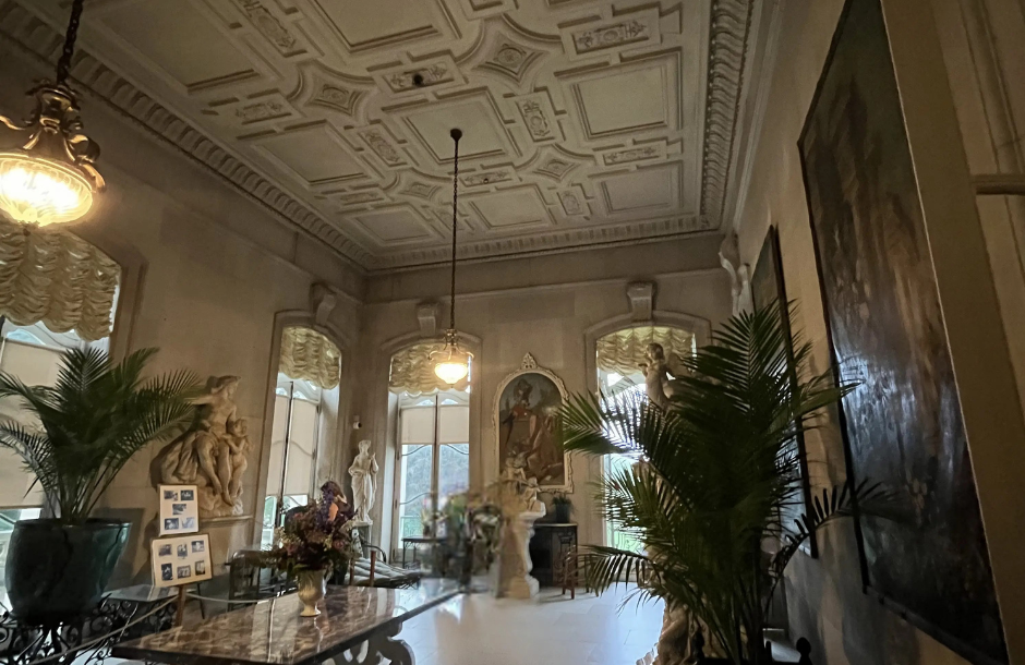 The Conservatory at The Elms in Newport, RI.