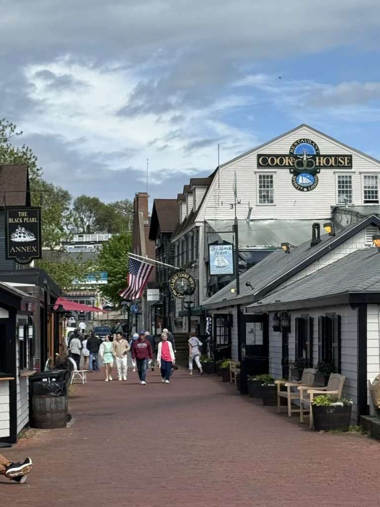 Bannister's Wharf in Newport, RI.