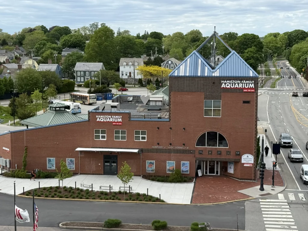 Save The Bay's Hamilton Family Aquarium in Newport, RI.